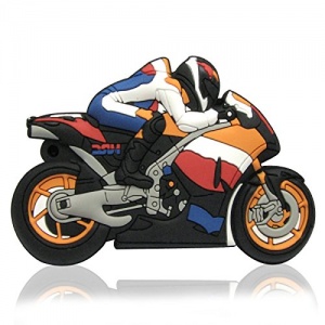 USB-Stick Motorrad Fahrer