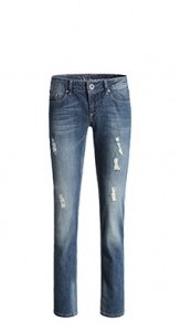 Used-Look Stretch-Jeans