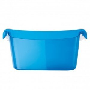 Utensilo Boks transparent karibikblau