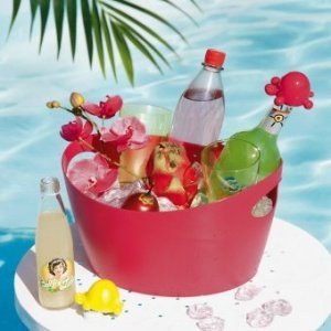 Utensilo Bottichelli M solid himbeer