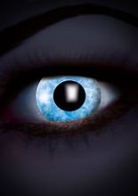 UV Kontaktlinsen Diamond Blue
