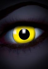 UV Kontaktlinsen gelb