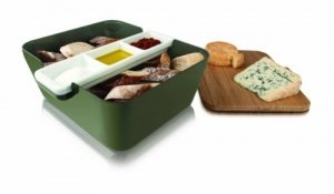 Vacu vin Bread & Dip Servierschale