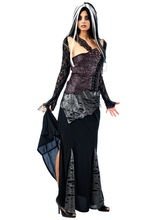 Vampirin Halloween Deluxe Damenkostüm Sc
