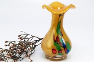 Vase Goldtopas 17 cm