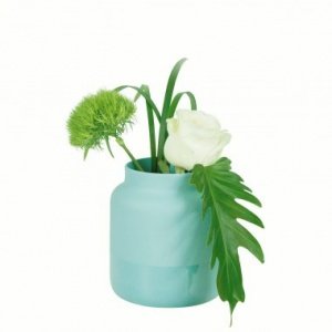 Vase Nature 14cm aqua