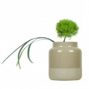 Vase Nature 14cm taupe