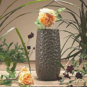 Vase -Peron-, Keramik, mokka, Zauberblum