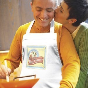 VEGI-SCHÜRZE Küchenschürze für Vegetarie