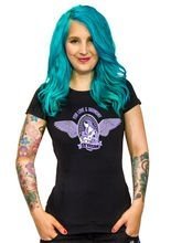 Vegan Girlie Shirt - For Love & Harmony