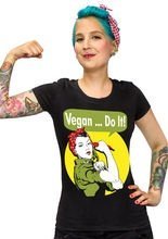 Vegan Girlie Shirt - Vegan do it