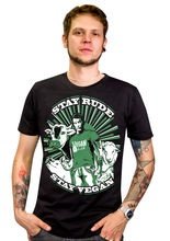 Vegan T-Shirt - Stay Rude, Stay Vegan