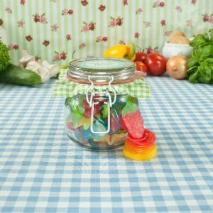 Veggie-Glas Süßigkeitenglas