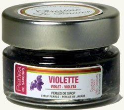 Veilchen Fruchtkaviar, 50g