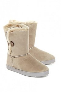 Velours Bootie + Futter