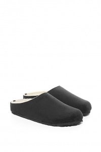 Velours-Haus-Pantolette