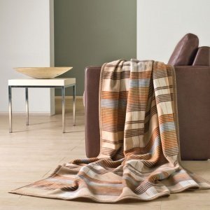 Veloursdecke Nature 150 x 200 cm