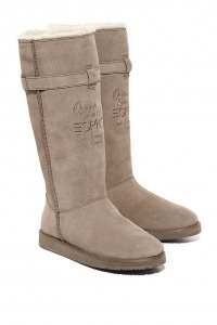 Veloursleder Trend-Stiefel
