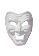 Venezianische Augenmaske Harlekin lachen