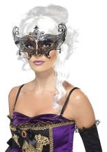 Venezianische Ornament-Augenmaske aus Me