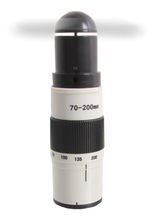 Ventilator im Kameraobjektiv-Design