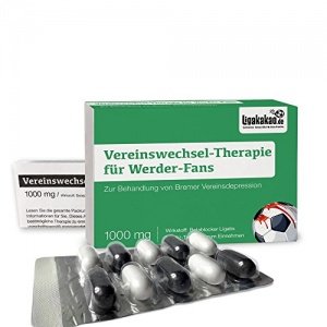 Vereinswechsel-Therapie für Werder-Fans, Süße Schmerzmittel zur Behandlung chronischer Vereinsdep