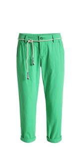 Verkürzte Baumwoll-Chino