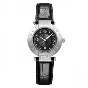 Versace Armbanduhr Reve mit schwarzem Le
