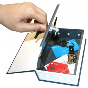 Versteckter Tresor im Wörterbuch