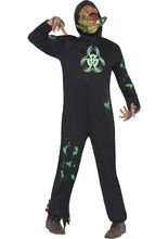 Verstrahlter Zombie Biohazard Halloween 