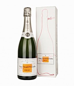 Veuve Clicquot Demi-Sec in Geschenkpacku