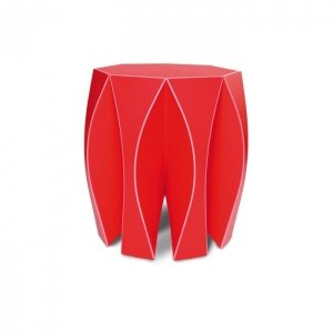 Vial NOOK Designhocker Rot