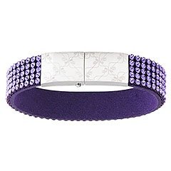 Vilja USB Armband, Tanzanite, S