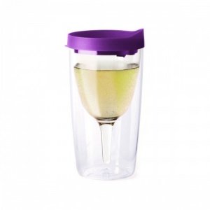 Vino2go Wein Trinkbecher Violett