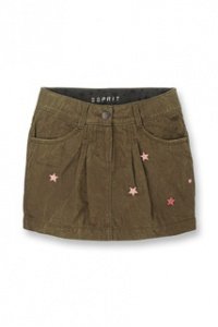 Vintage Baumwollrock mit Sternen,