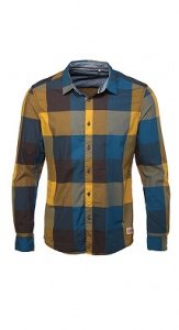 Vintage Karo Baumwollhemd