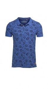 Vintage Print Piqué Polo