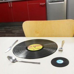 Vinyl-Style Tischmatte
