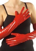 Vinylhandschuhe rot