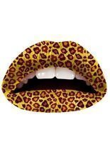 Violent Lips Gepard Lippentattoos