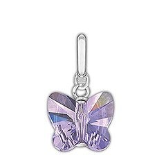 Violet Butterfly Charm