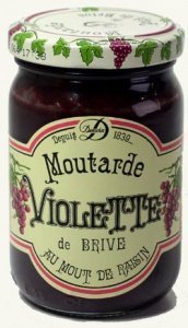 Violetter Senf aus Brive, 200g