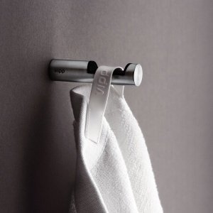 Vipp 1 Handtuchhaken edelstahl - 2er Set