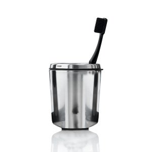 Vipp 7 Zahnputzbecher Edelstahl