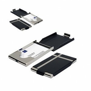 Visitenkarten-Etui Black Checker