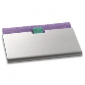 Visitenkartenetui Purple PR-0077 von emf