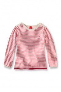 Viskose/Baumwoll Ringelpulli