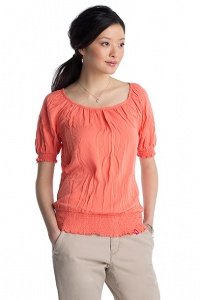 Viskose Crinkle Bluse