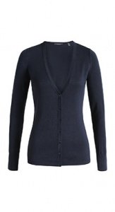 Viskose Feinstrick-Cardigan