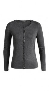 Viskose Feinstrick-Cardigan